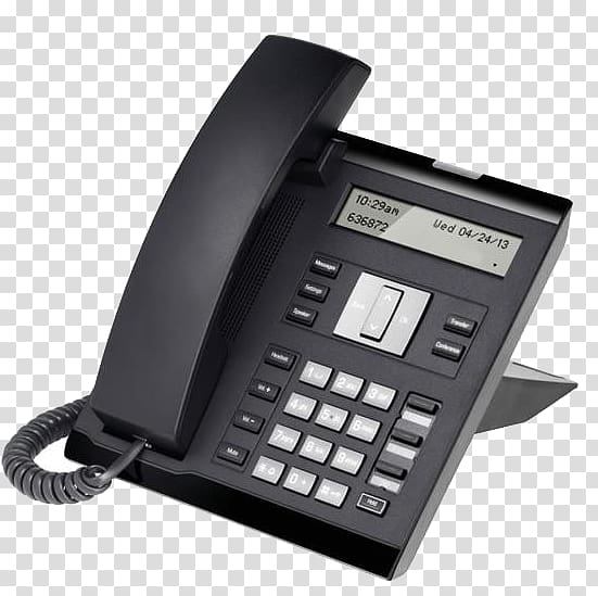 VoIP phone Telephone OpenStage Unify OpenScape Desk Phone IP 35G Handset, NETWORK CABLING transparent background PNG clipart