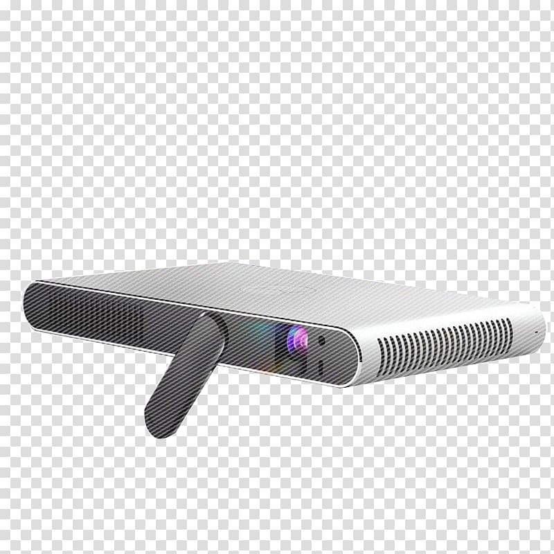 Video projector Handheld projector Digital Light Processing Laser projector, Home projector transparent background PNG clipart