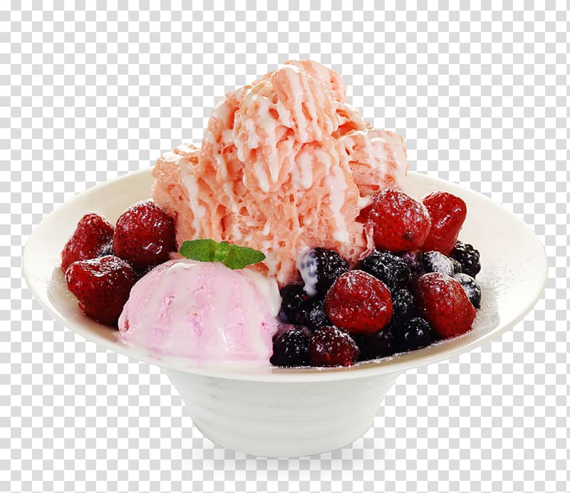 Gelato Sundae Frozen yogurt Cream Flavor, menu boards transparent background PNG clipart