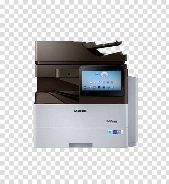 Multi-function printer Samsung Multi-Function Laser Printer Samsung MultiXpress M5370LX, printer transparent background PNG clipart