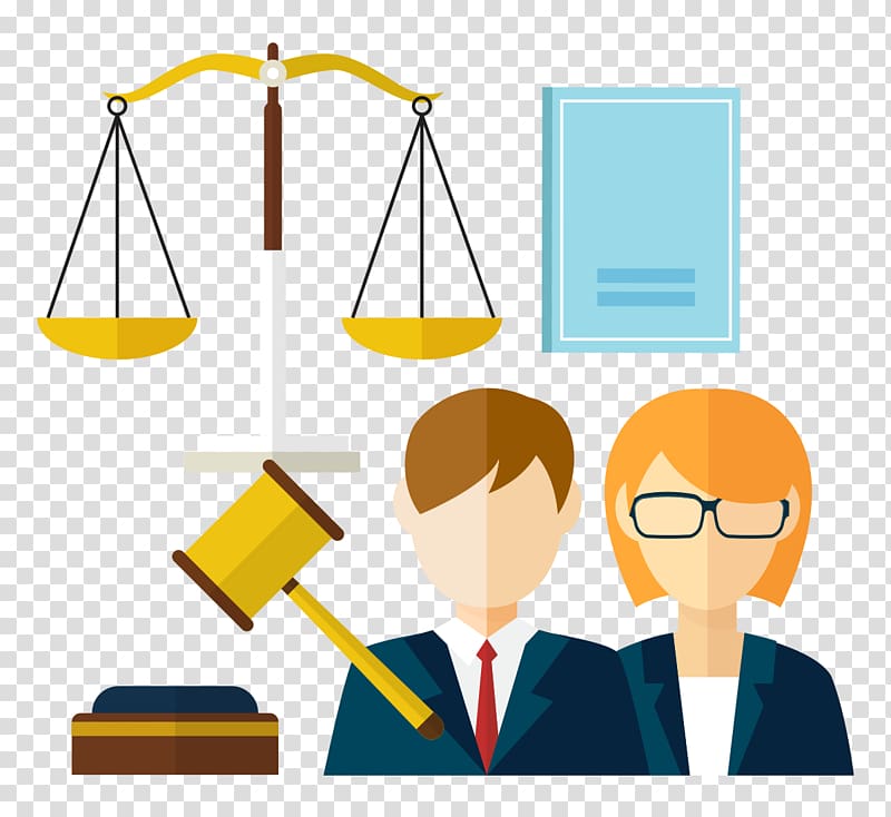 male and female with gavel , Lawyer Law firm Court Paralegal, lawyer transparent background PNG clipart