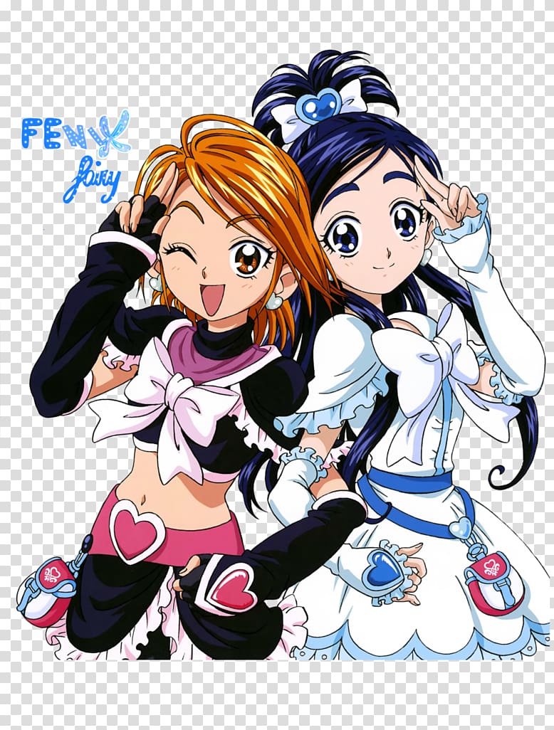 ビジュアルファンブック Pretty Cure DANZEN FUTARIWA PURIKYUA Anime ガンバランスdeダンス, Anime transparent background PNG clipart