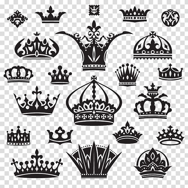 black crown , Crown Tiara, Crown transparent background PNG clipart