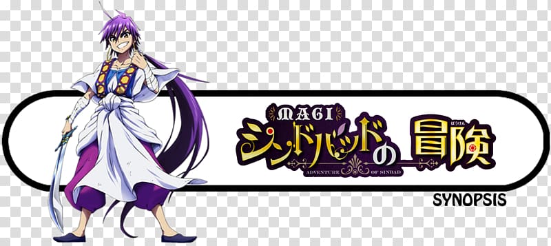 Sinbad Magi: The Labyrinth of Magic Anime Character Mangaka, Anime transparent background PNG clipart