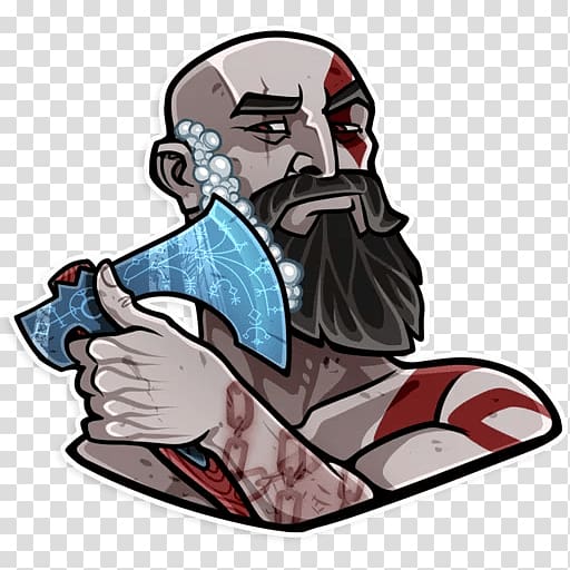 God of War III Sticker Telegram Electronic Entertainment Expo 2016, god of war kiss transparent background PNG clipart