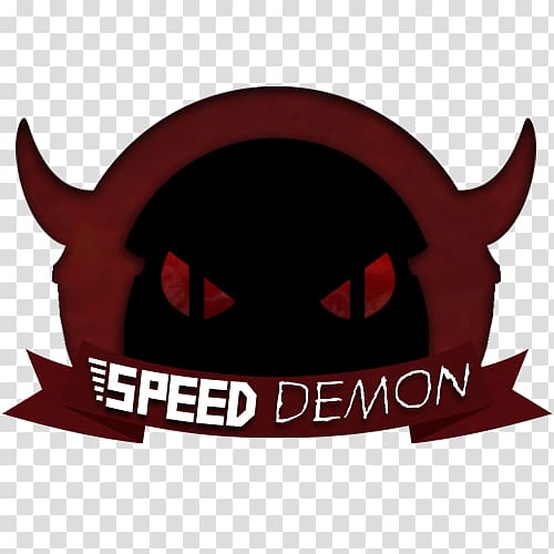 Logo Brand Font Character Fiction, speed demon transparent background PNG clipart