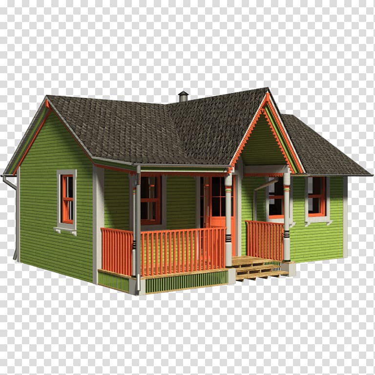 Cottage House plan Log cabin Architecture, house transparent background PNG clipart