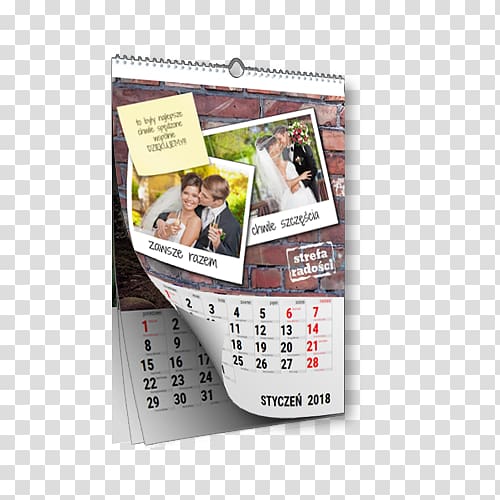Calendar date Paperback Book cover, watercolor calendar transparent background PNG clipart