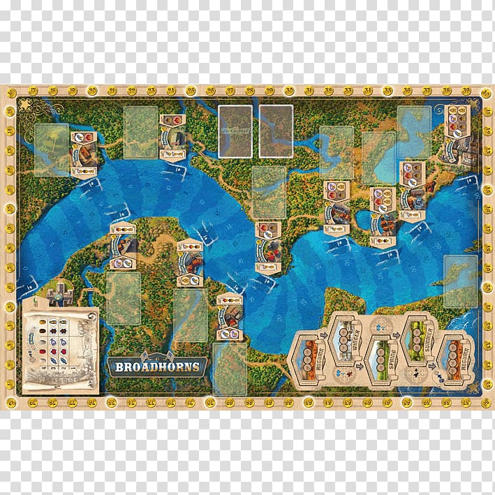 Mississippi River Board game Rio Grande Games Player, game map transparent background PNG clipart