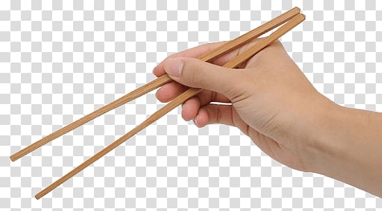 person holding chopsticks, Hand Holding Chopsticks transparent background PNG clipart