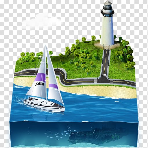 sail boat near lighthouse illustration, lighthouse yacht water transportation water resources, Sailing ship transparent background PNG clipart