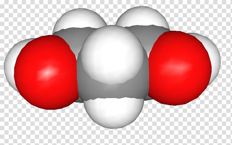 1,3-Propanediol Propylene glycol Chemical compound, Spacefilling Model transparent background PNG clipart