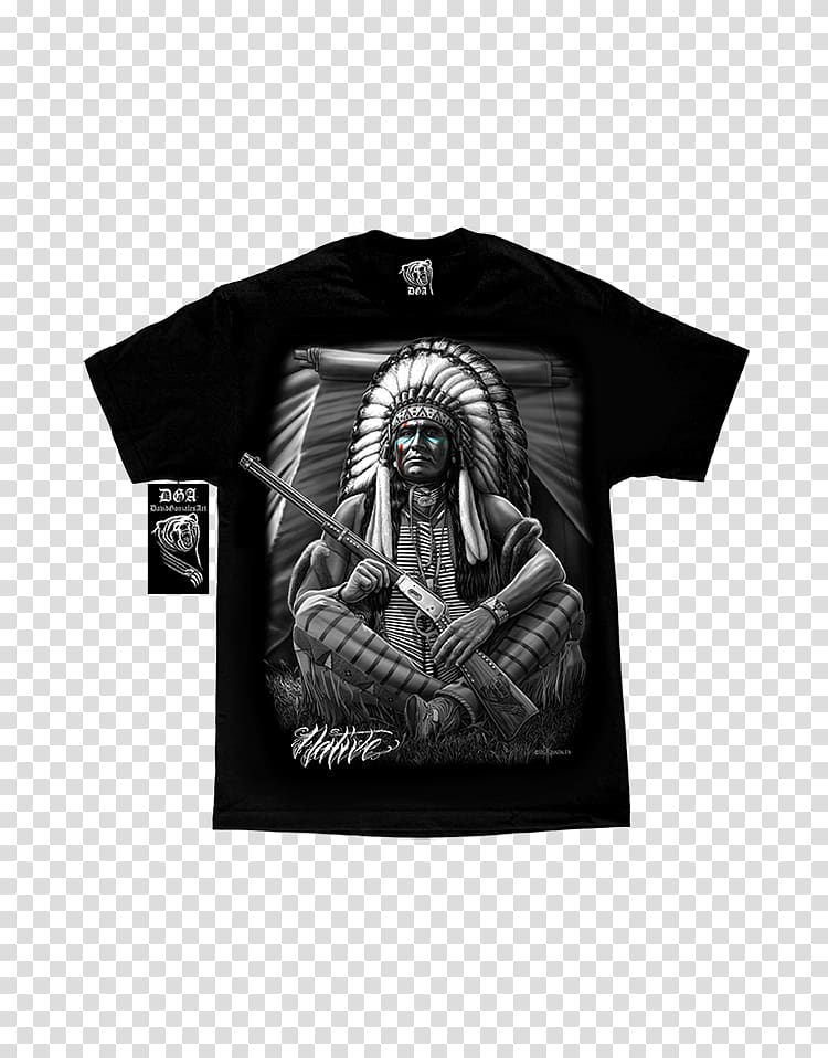 T-shirt Native Americans in the United States Tribal chief Tribe Apache, T-shirt transparent background PNG clipart