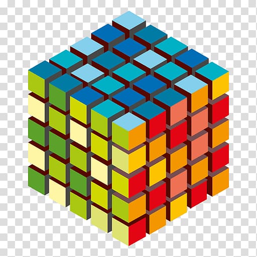 Rubik\'s Cube Geometry Symmetry, cube transparent background PNG clipart