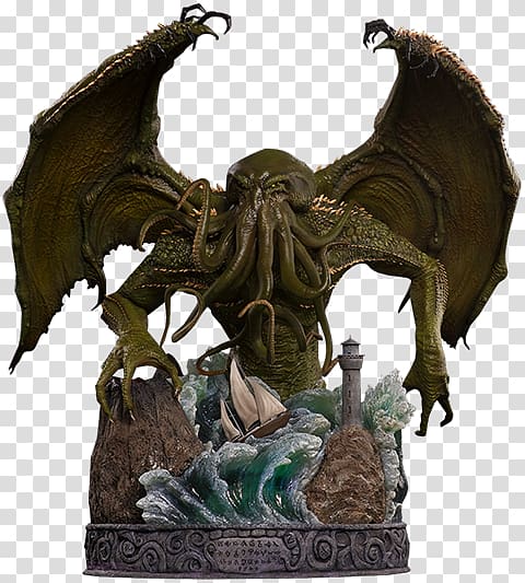 The Call of Cthulhu Statue Cthulhu Mythos Action & Toy Figures, others transparent background PNG clipart