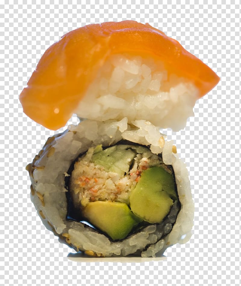 California roll Sushi Sashimi Omurice Fast food, Sushi transparent background PNG clipart