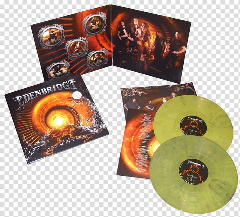 The Bonding Compact disc Edenbridge Phonograph record Symphonic metal, metal symphony transparent background PNG clipart