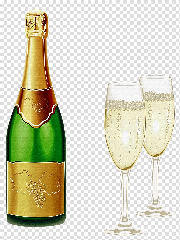 Sparkling wine Champagne Rosé , drinking Wine transparent background PNG clipart