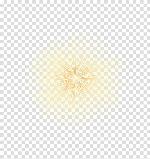yellow radiation star effect element transparent background PNG clipart