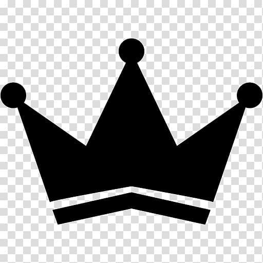 Crown Red Computer Icons , black crown transparent background PNG clipart