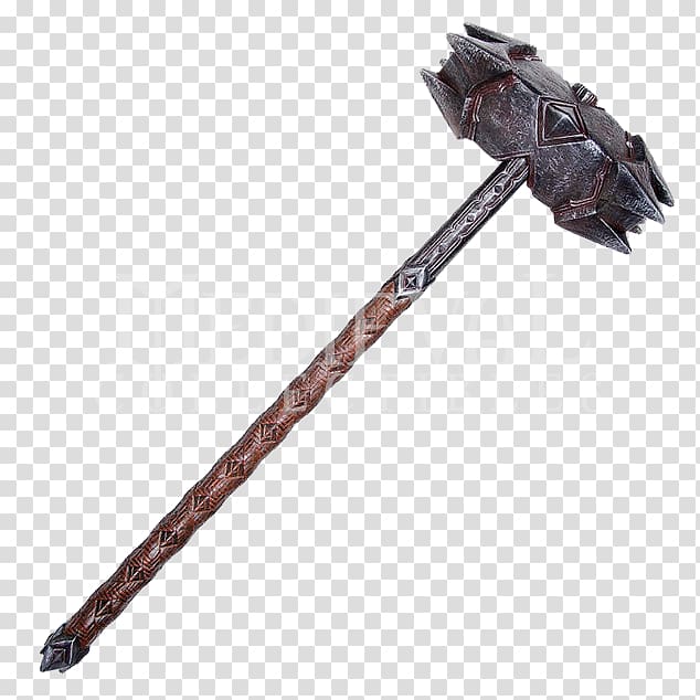 War hammer Middle Ages Live action role-playing game Axe, hammer transparent background PNG clipart