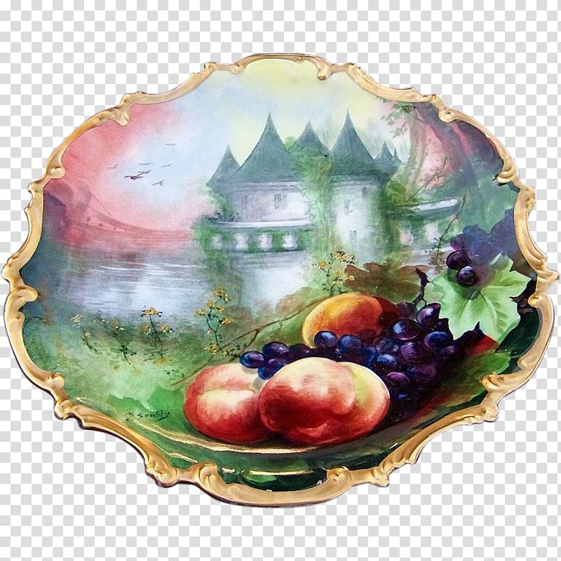 Still life Porcelain Fruit, hand-painted fruit transparent background PNG clipart