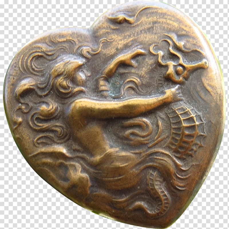 Bronze Copper Metal 01504 Carving, seahorse transparent background PNG clipart