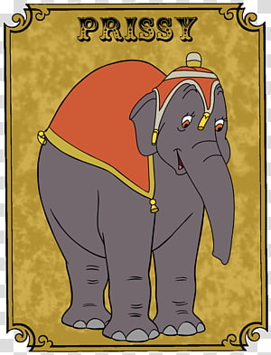 Elephant Prissy The Elephant Matriarch Mrs. Jumbo Circus, Circus  transparent background PNG clipart | HiClipart