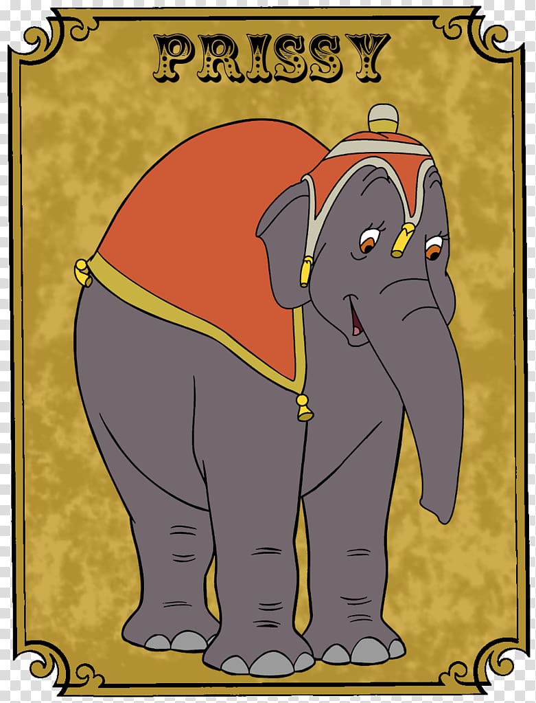 Elephant Prissy The Elephant Matriarch Mrs. Jumbo Circus, Circus transparent background PNG clipart