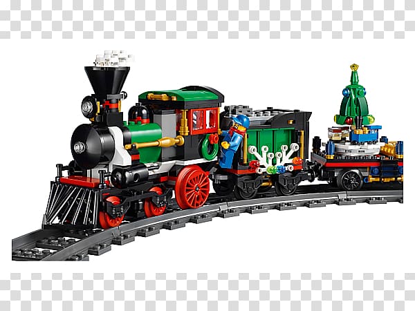 LEGO 10254 Creator Winter Holiday Train Lego Creator Lego Trains, train transparent background PNG clipart