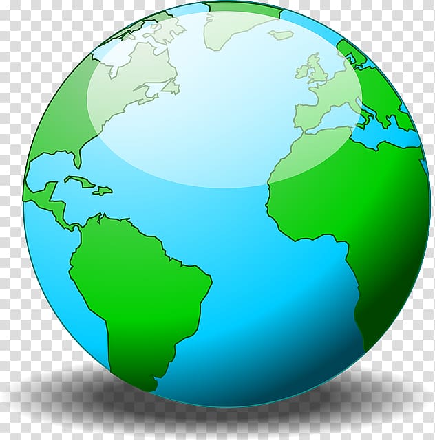 Earth Globe World , Cartoon Earth transparent background PNG clipart