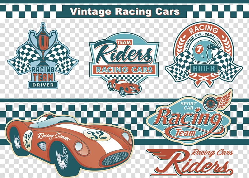 car racing Auto racing Motorsport, Vintage Racing and related marks transparent background PNG clipart