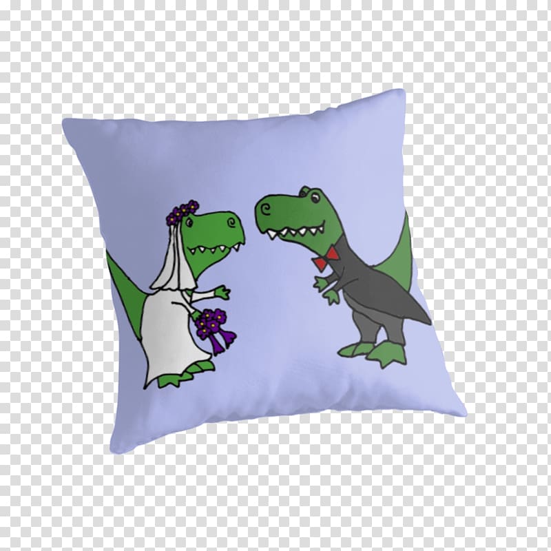 Tyrannosaurus Throw Pillows Cushion Dinosaur, pillow transparent background PNG clipart