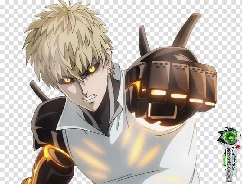 One Punch Man Genos Anime Saitama, one punch man transparent background PNG clipart