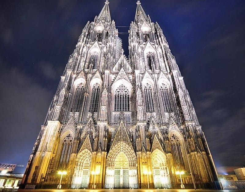 Cologne Cathedral Gothic architecture Church Catholicism, Cathedral transparent background PNG clipart