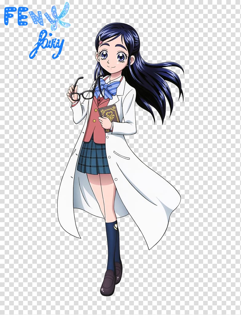 Honoka Yukishiro Nagisa Misumi PreCure Tsunagaru Puzzlun Hikari Kujo Pretty Cure, Anime transparent background PNG clipart