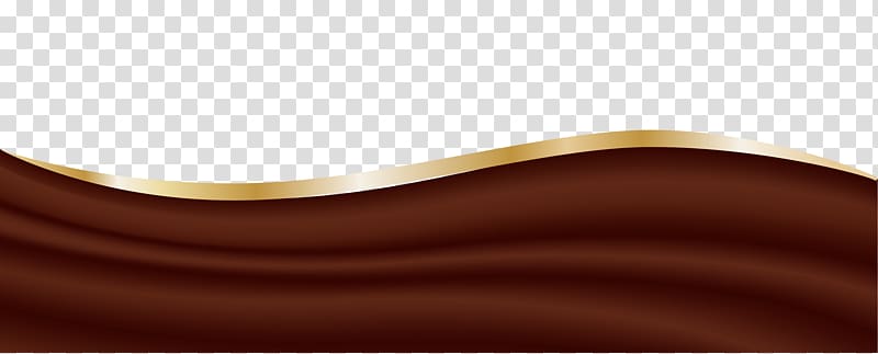 brown illustration, Chocolate Border transparent background PNG clipart