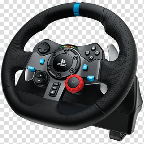 Logitech G29 Racing wheel PlayStation 3 Logitech Driving Force GT, steering wheel transparent background PNG clipart