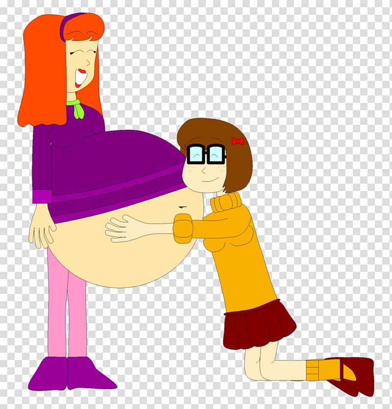Daphne Blake Velma Dinkley Shaggy Rogers Scooby Doo Scrappy-Doo, hug transparent background PNG clipart