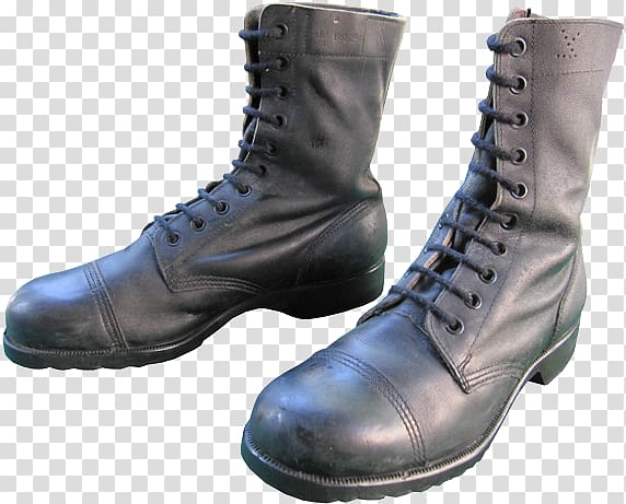 Israel Defense Forces Combat boot Military Jump boot, military transparent background PNG clipart