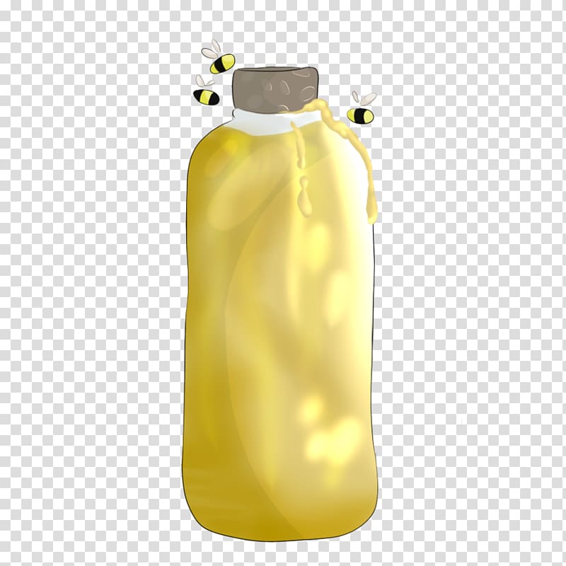 Water Bottles Glass bottle Liquid, Honey bottle transparent background PNG clipart