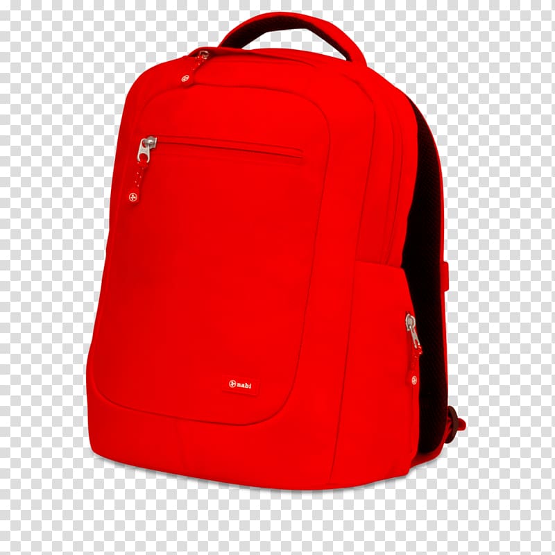 Bag Backpack Satchel Hand luggage, Red Backpack transparent background PNG clipart