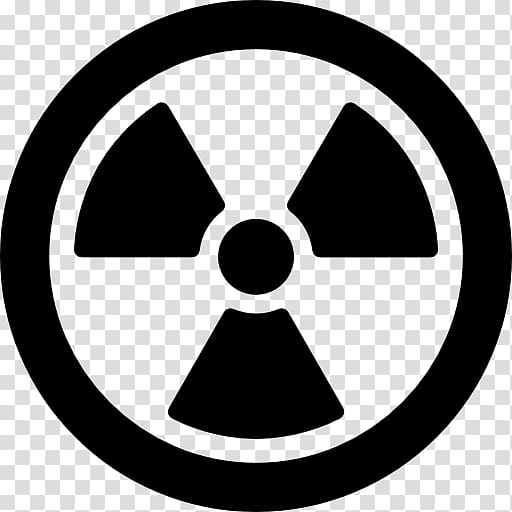 Radioactive decay Radiation Hazard symbol Radioactive waste Radioactive contamination, toxic sign transparent background PNG clipart