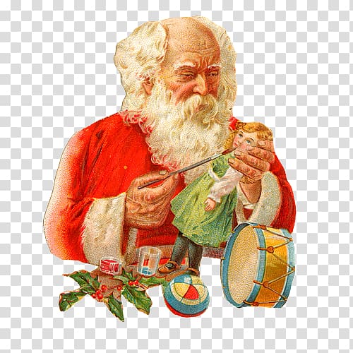 Santa Claus Christmas ornament Ceramic Nostalgia, claus transparent background PNG clipart