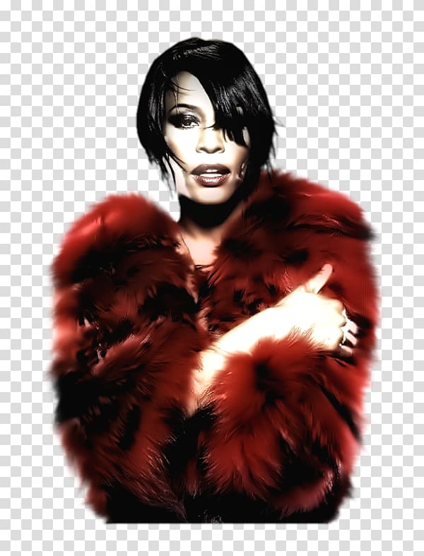 Fur My Love Textile Whitney Houston, female grapher transparent background PNG clipart