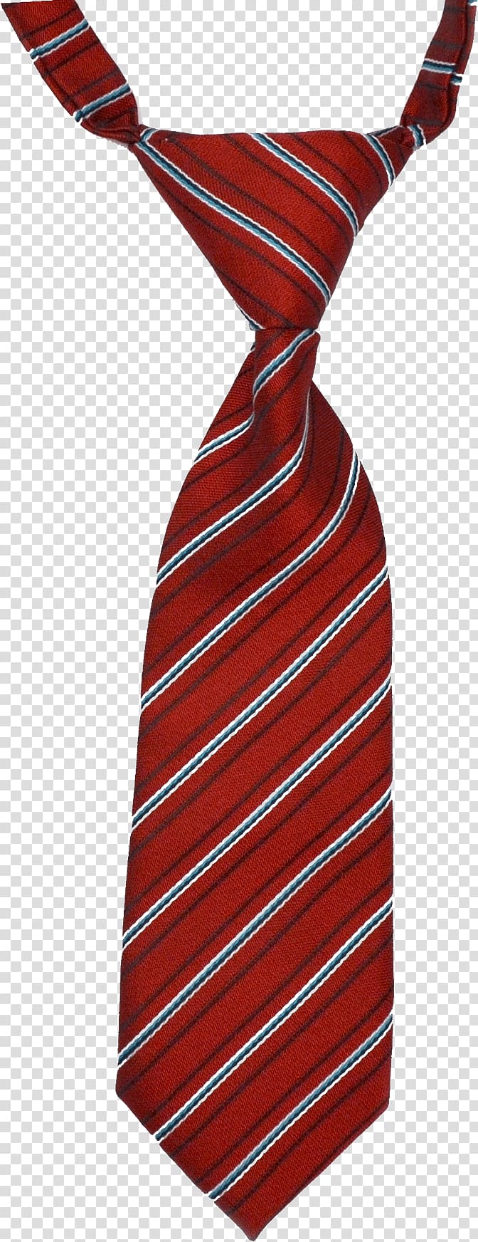 red and blue striped necktie, Stripes Tie transparent background PNG clipart