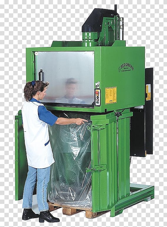 Compactor Machine Baler Waste Crusher, Packstation transparent background PNG clipart