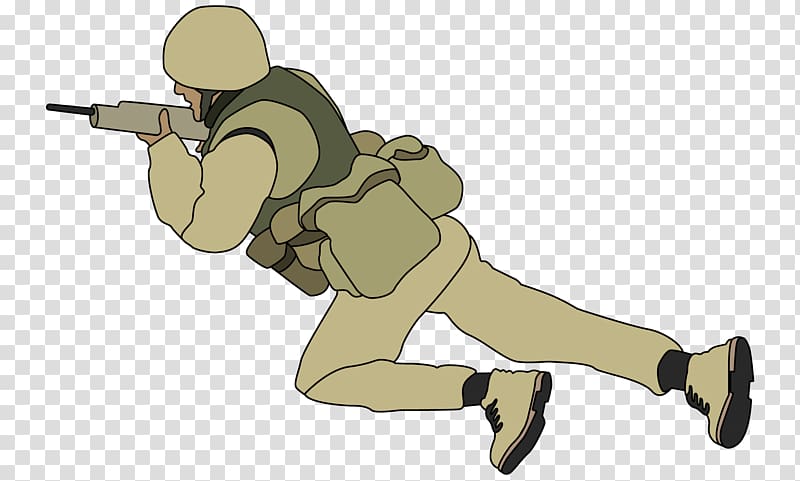 Soldier Military Firearm , Prostrate soldiers transparent background PNG clipart