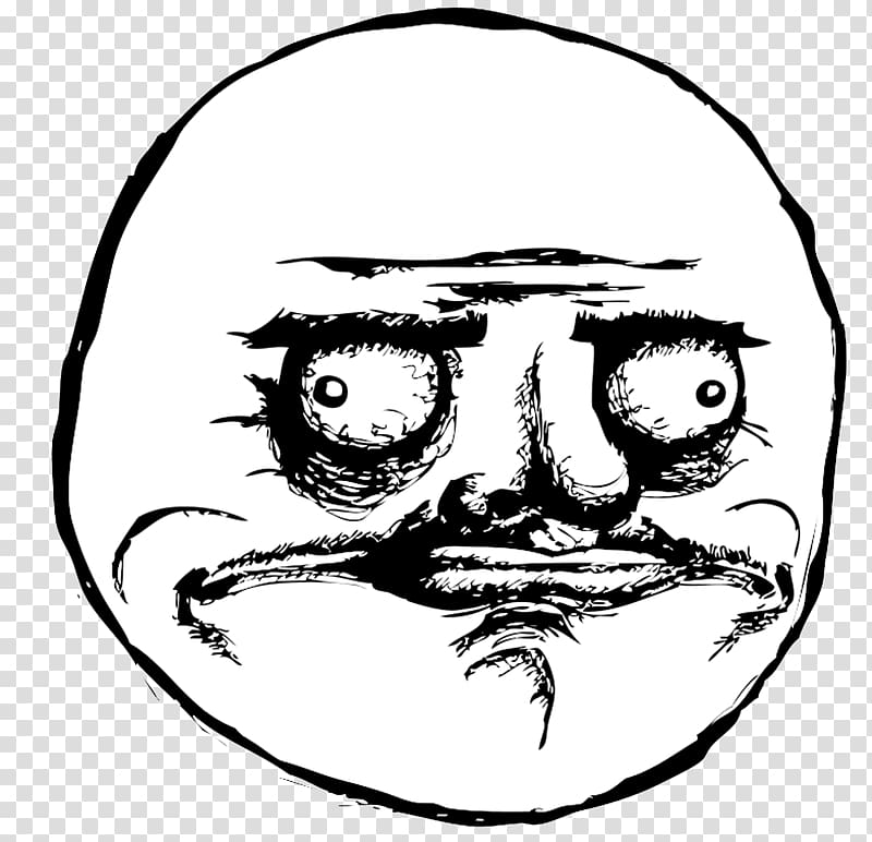 Rage Comic Internet Meme Blank Expression Trollface PNG - Free Download