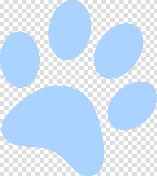 Dog Paw Light blue , bulldog transparent background PNG clipart